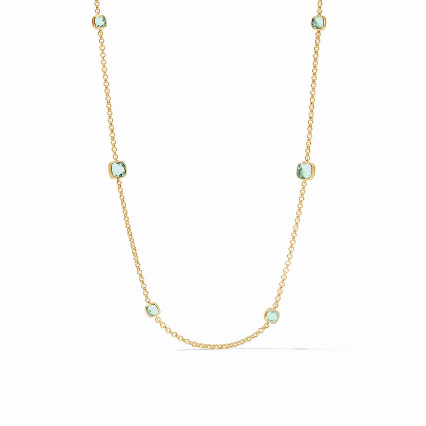 Aquitine Station Necklace