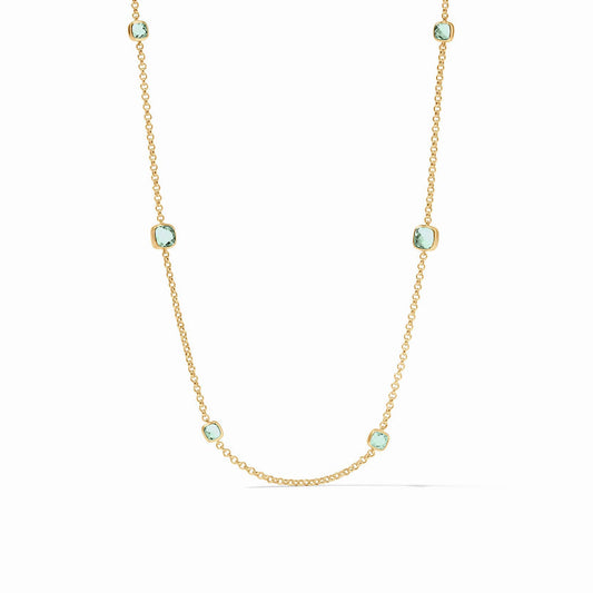 Aquitine Station Necklace