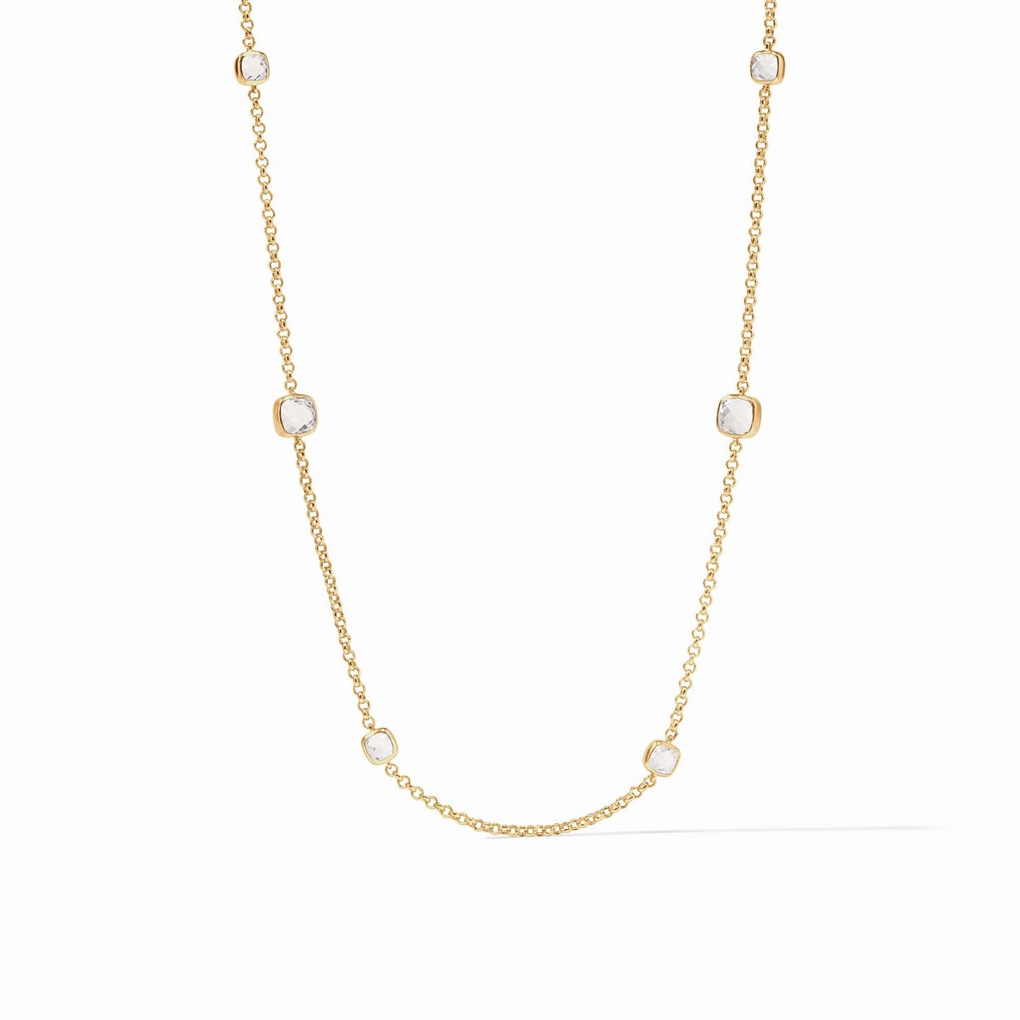 Aquitine Station Necklace