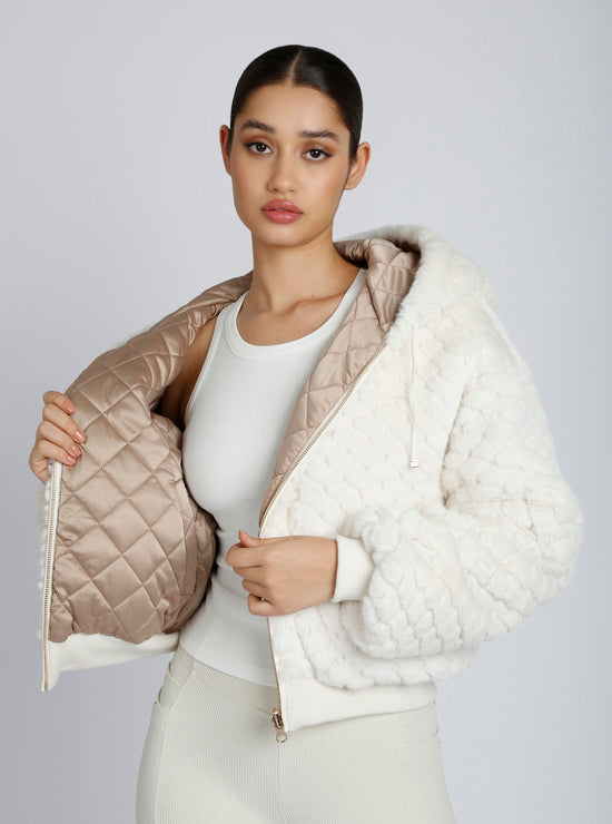 Fawn Reversible Faux Fur