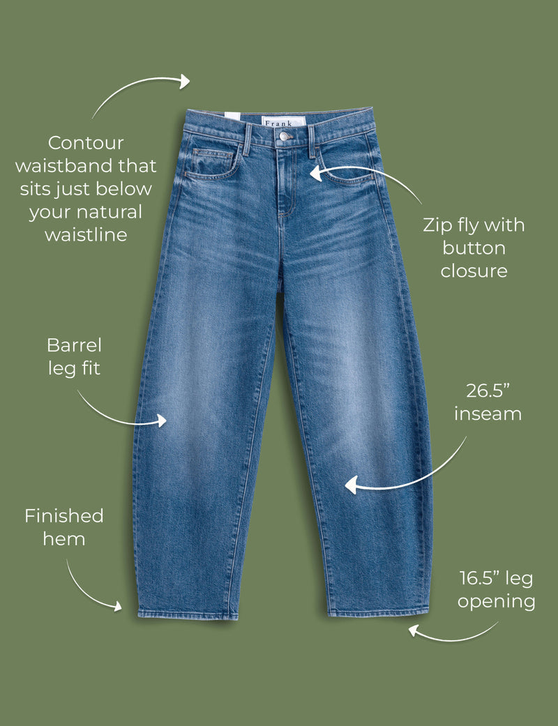 Brennan Barrel Jean
