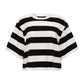 Belle Tee-Chalk and Black