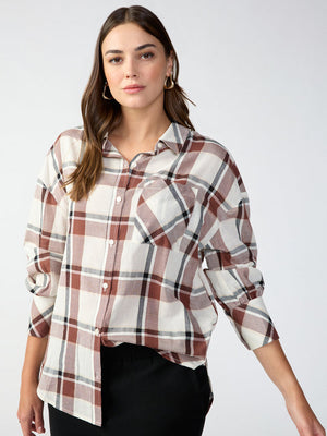 Dropped Shoulder Tunic Top