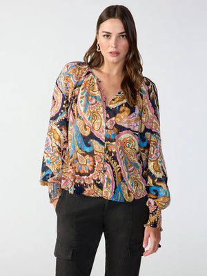 Relaxed Button Blouse