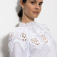 Lace Popover Blouse