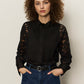 Serendipity Lace Tuxedo Shirt