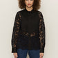 Serendipity Lace Tuxedo Shirt