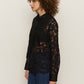 Serendipity Lace Tuxedo Shirt