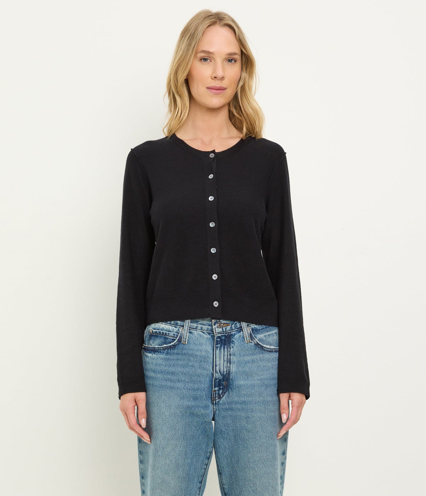 Flynn Cardigan-Black
