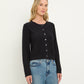 Flynn Cardigan-Black