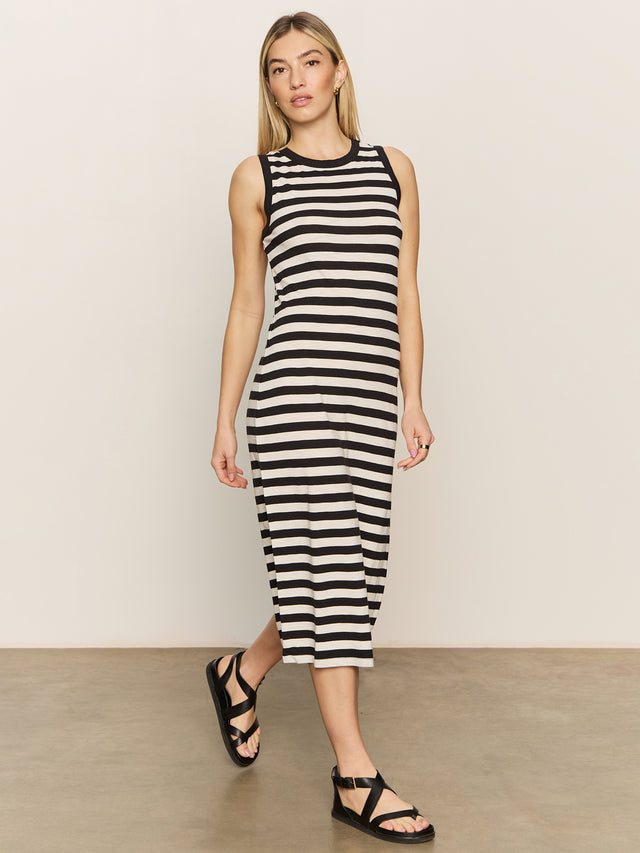 Contrast Trim Maxi