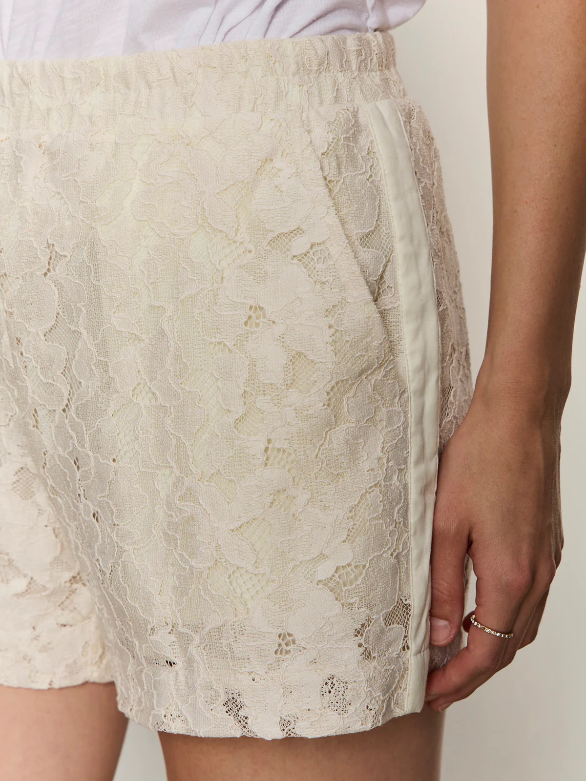 Lace Track Short