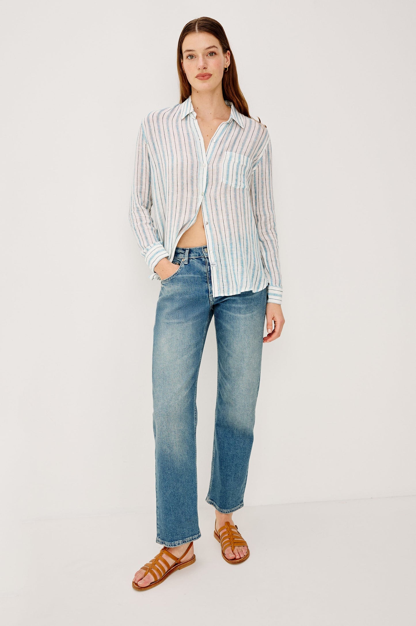 Charli Button-Down