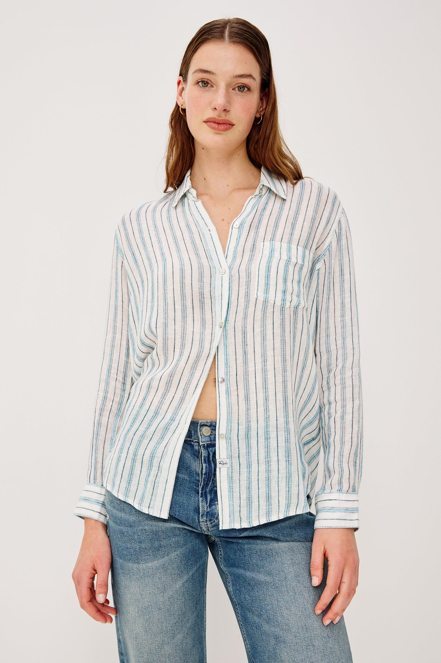 Charli Button-Down