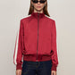Satin Track Jacket