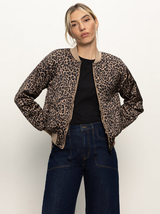 Monroe Sateen Bomber