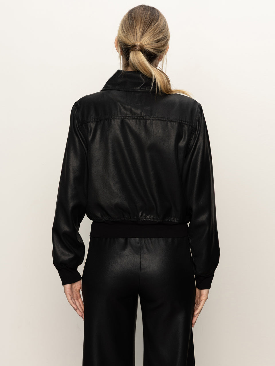 Coated Twill Bomber