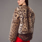 Collarless Everest Fur Jacket