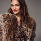 Collarless Everest Fur Jacket