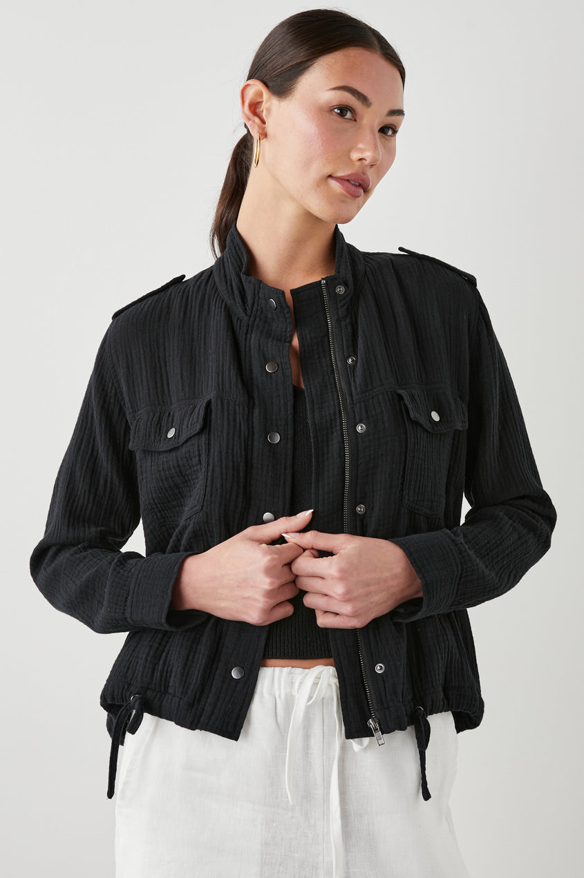 Collins Jacket - Black – Grapevine