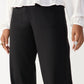 The Marine Semi High Rise Crop Trouser Pant