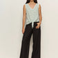 Linen Marine Wide Leg