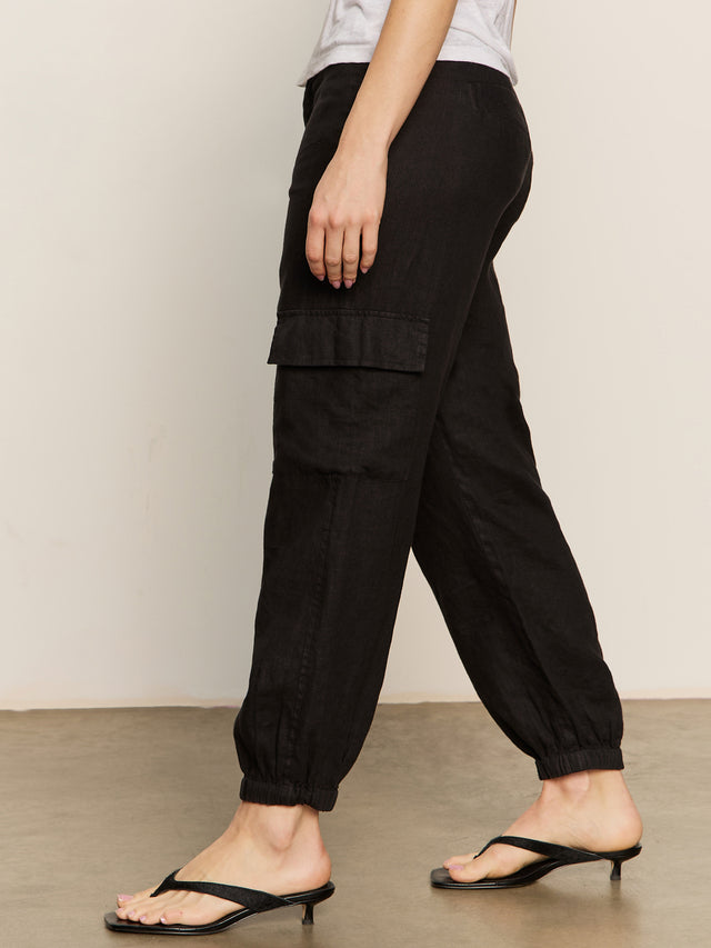 Take Over Linen Jogger