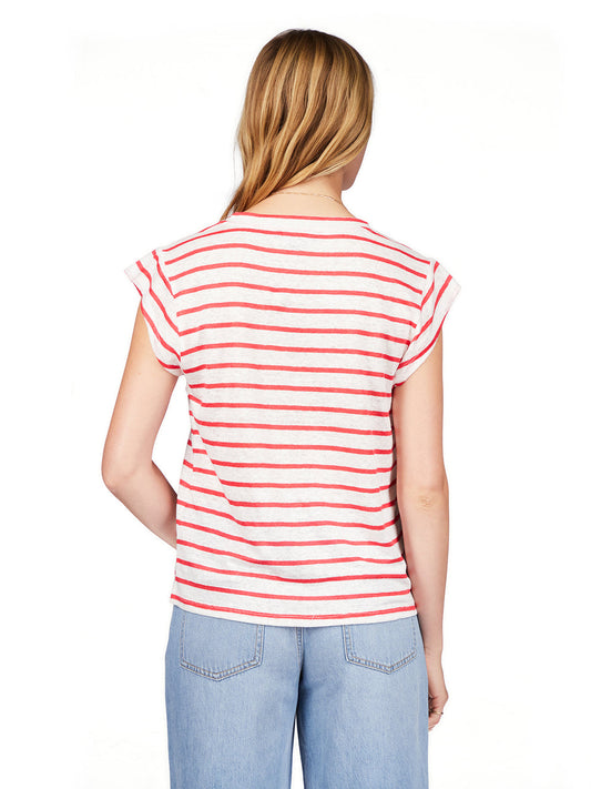 Relaxed Cap Sleeve Tee