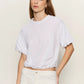 Pleat Bubble Tee