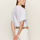 Pleat Bubble Tee