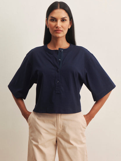 Freya Placket Tee