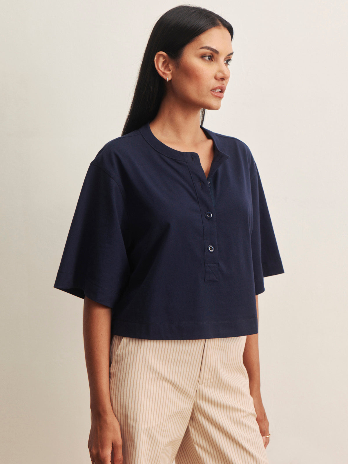 Freya Placket Tee