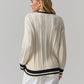 Sport Stripe Cardi