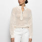Open Knit 1/2 Zip