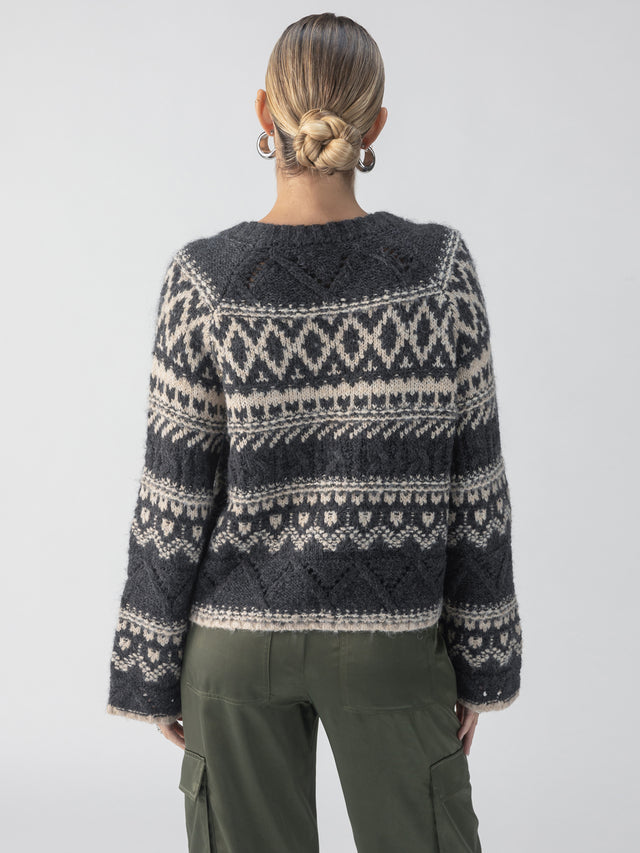 Fairisle Crew Neck Sweater