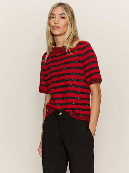 S/S Shine Sweater Tee