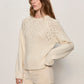 Femme Openwork Sweater