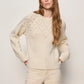 Femme Openwork Sweater