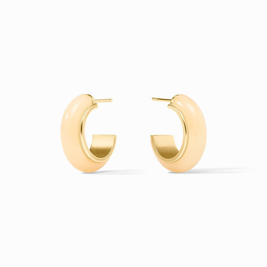 Carnaby Hoop Small-Ivory