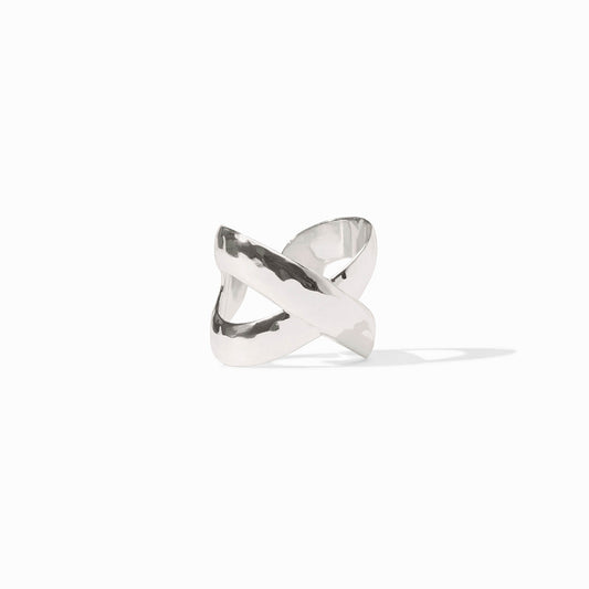 Silver Catalina X Ring