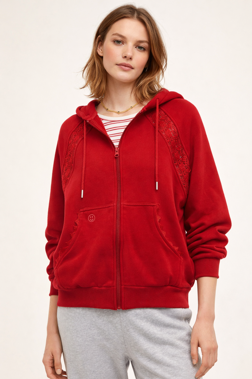 Lace Hoodie