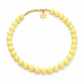 Small Beads Necklace-Lemon Marble