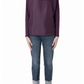 Silk Front Pullover