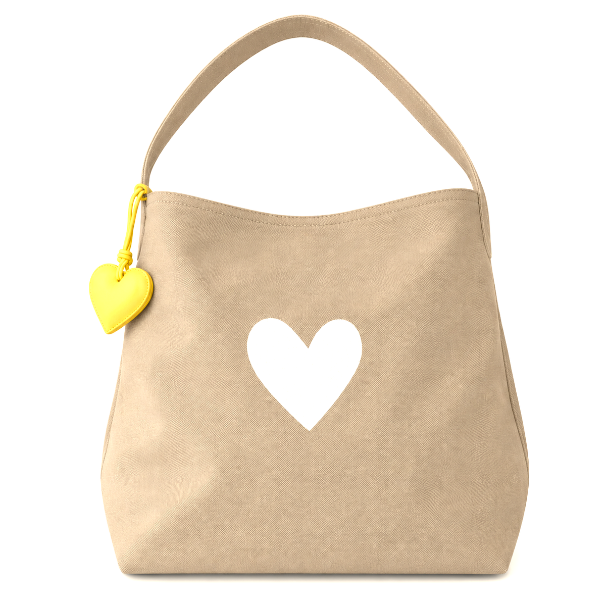 Imperfect Heart Hobo Tote
