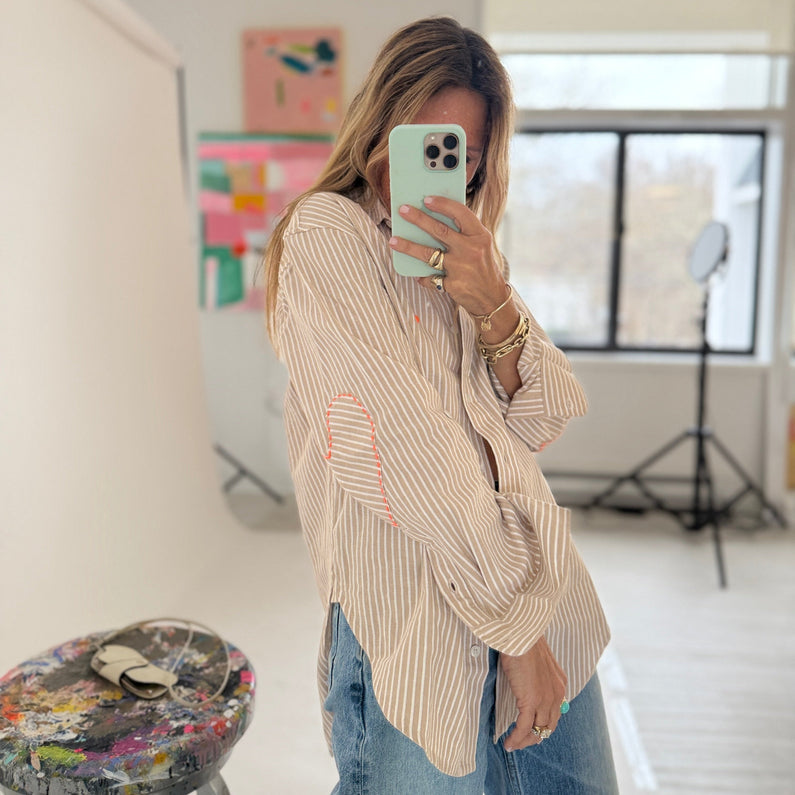 Jack Linen Stripe Shirt