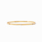 Crescent Bangle Gold/CZ