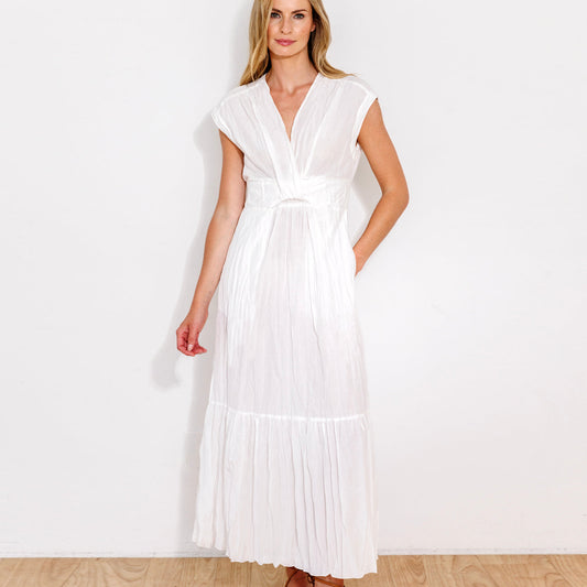 Go Crinkle Cut Twist Dress