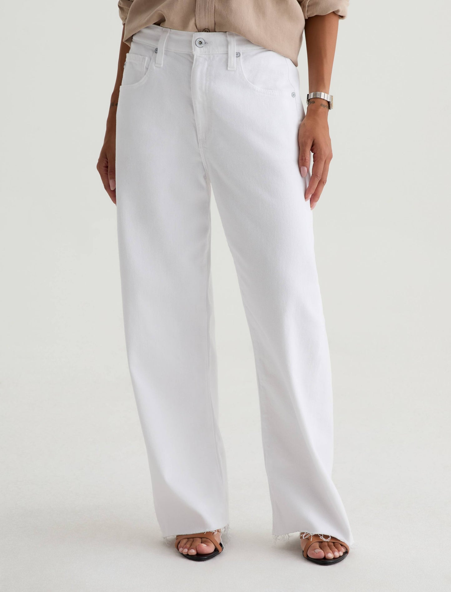Hattie Crop-Gallery White