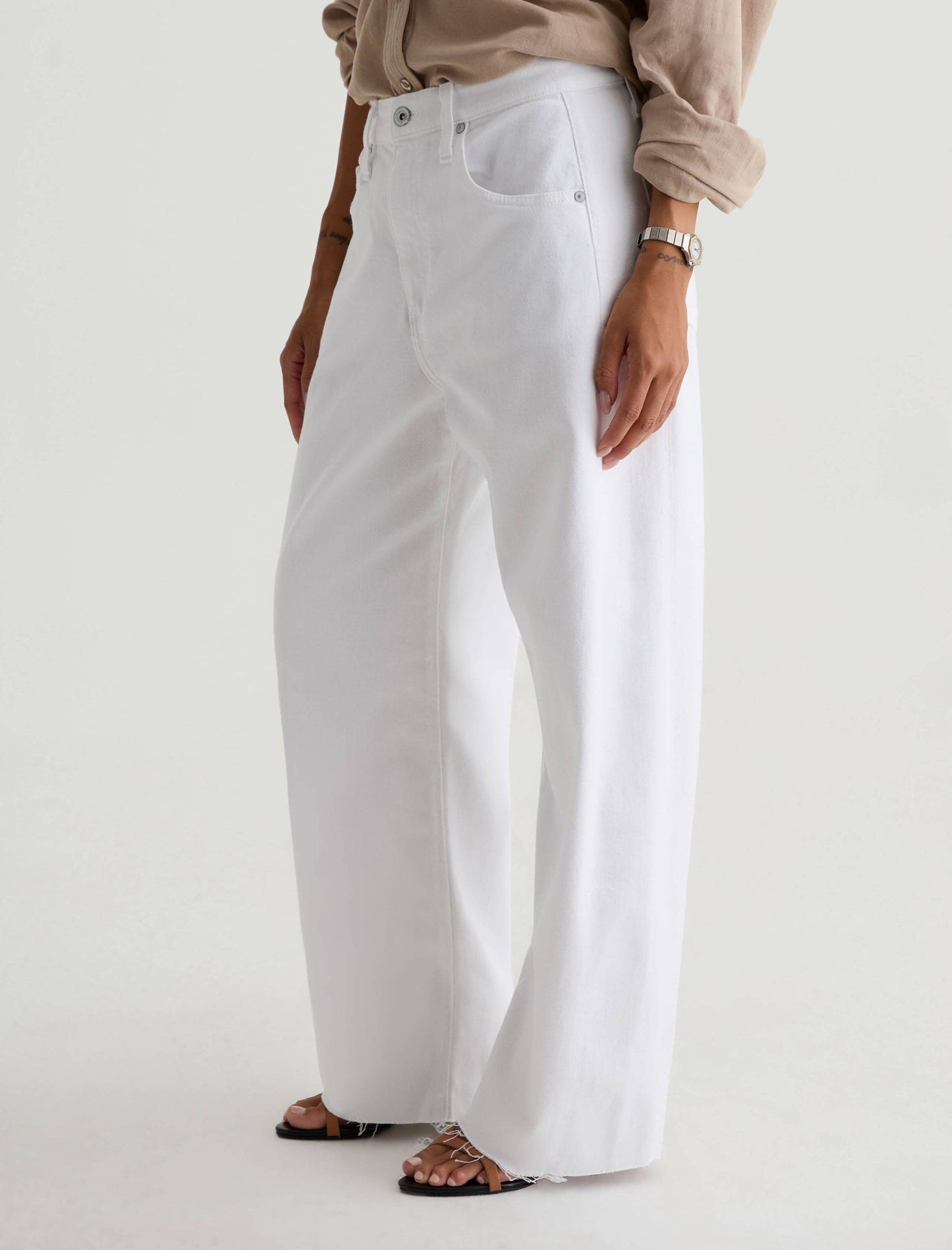 Hattie Crop-Gallery White