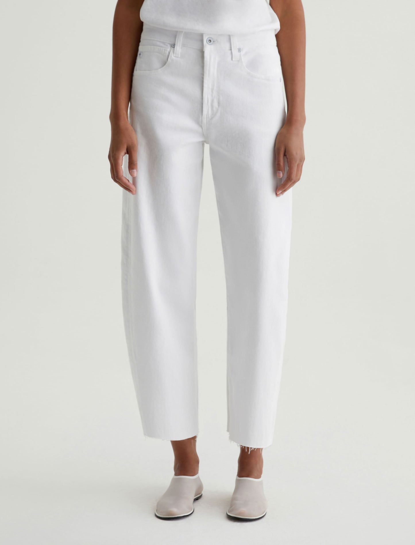 Hattie Crop-Gallery White